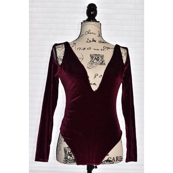 Purple/dark purple fancy bodysuit - Picture 4 of 8